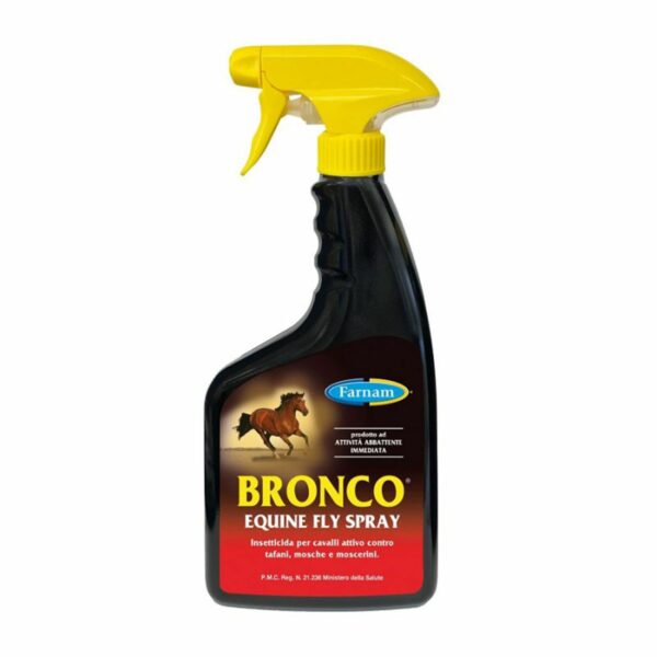 Insetticida Bronco per Cavalli Contro Mosche e Tafani