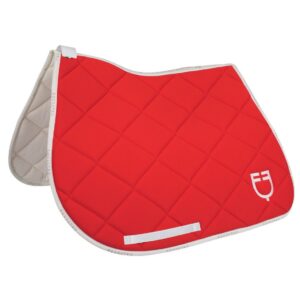 Sottosella Inglese Equestro modello Gp con Logo Rosso Bianco